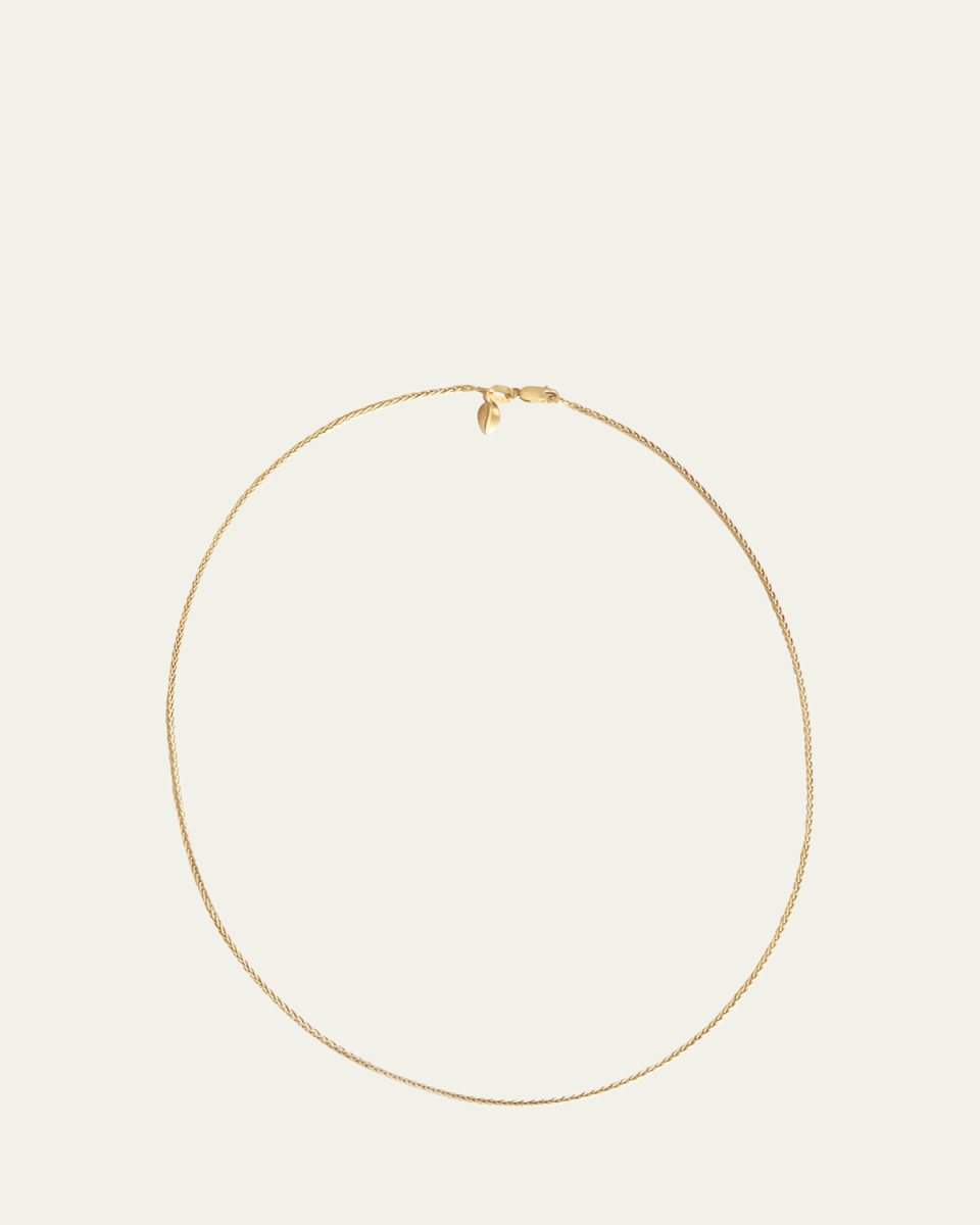 Wheat Chain in 14K Yellow Gold, 18"L